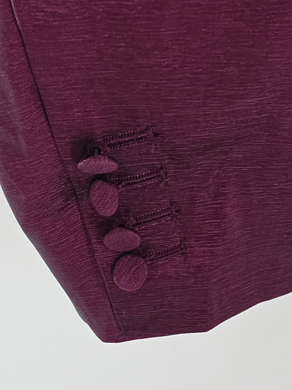 House Of Harlow 1960 Shiny Dark Fuchsia Cropped Blazer W/ Cami Womens Large - Picture 4 of 16